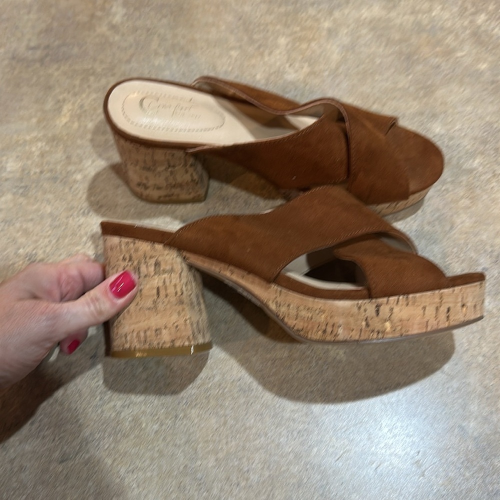 Wokrns C comfort shoes size 8W